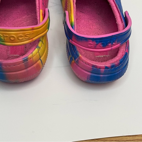 Crocs Sandals Unisex Tye and Die multicolor US M 10 W12 - Picture 6 of 12